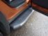Nissan Murano 2016-Пороги алюминиевые с пластиковой накладкой (карбон серые) 1820 мм	